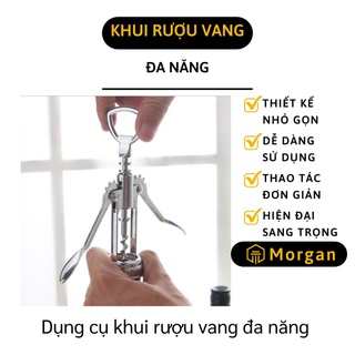 [1 ĐỔI 1] Mở Rượu Vang - Dụng Cụ Khui Rượu Vang Đa Năng, Chịu Nhiệt Tốt, Độ Bền Cao 8817