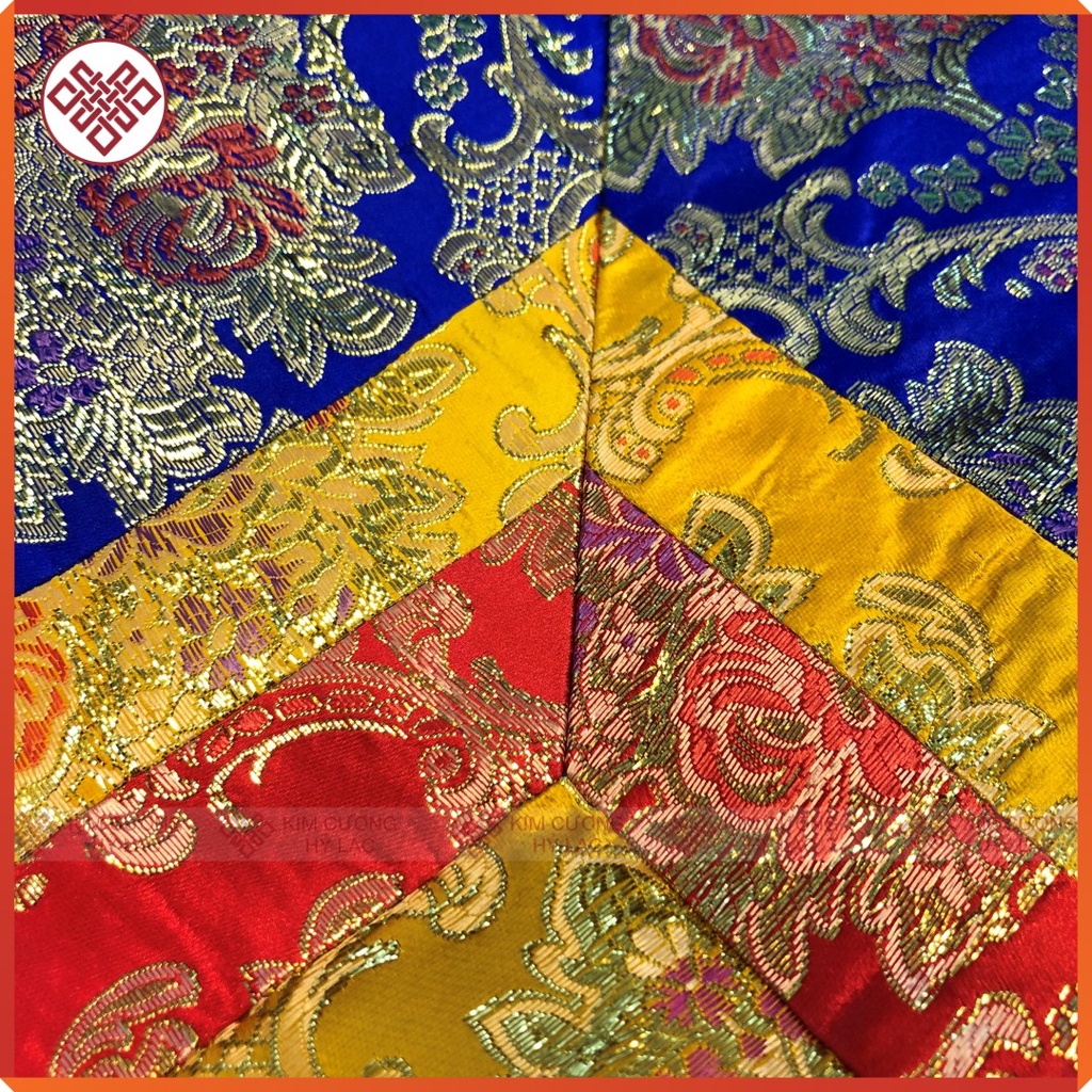 Khăn Trải Bàn Thờ Trang Trí Bàn Thờ Mật Tông [Kim Cương Hỷ Lạc] Kham Nhẫn