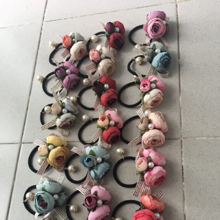 Combo cột tóc hoa trà