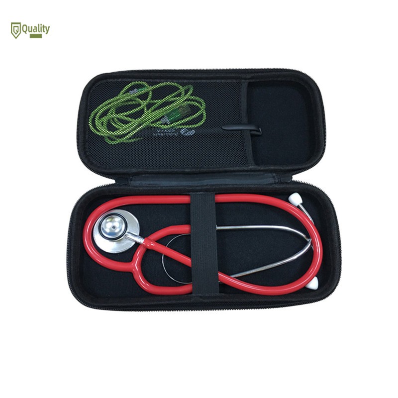 Túi đựng ống nghe bác sĩ 3M Littman/Vive bằng nhựa EVA cứng có dây kéo 26 x 12 x 4.5cm