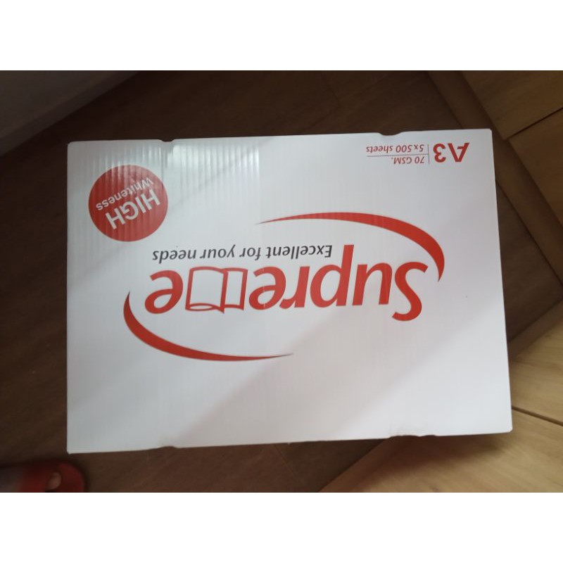 Giấy Supreme A4 ĐL70 CHÍNH HÃNG