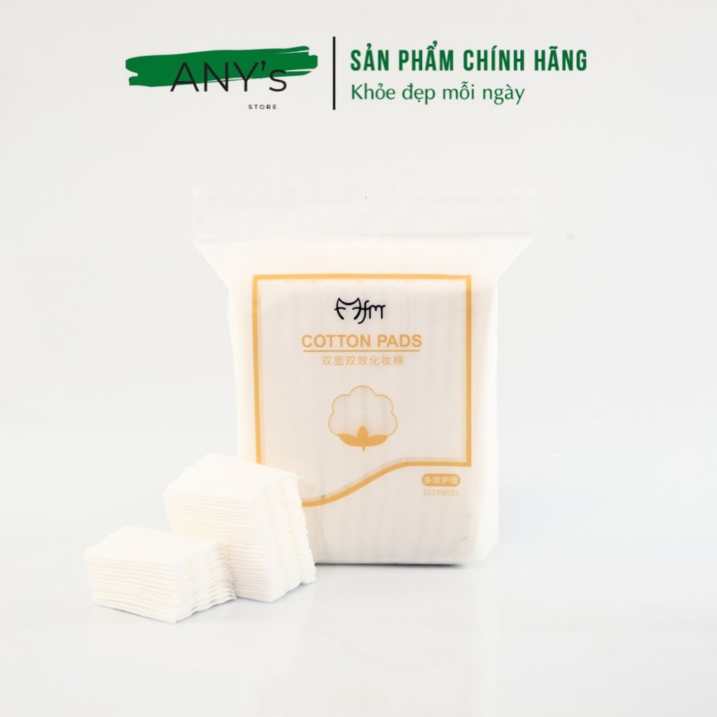 Bông Tẩy Trang 3 Lớp Cotton Pads 222 miếng