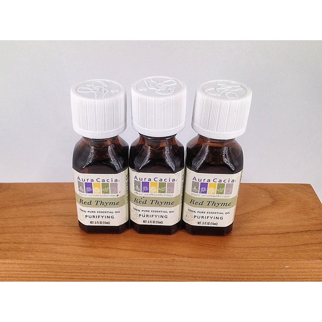 Aura Cacia Red Thyme 15ml - Tinh dầu Bách Lý Hương