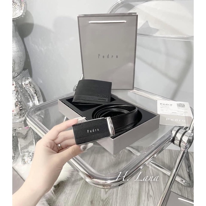 SET THẮT LƯNG VÍ NAM PEDRO
