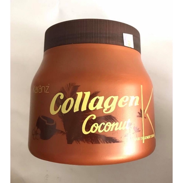 Hấp dầu mềm mượt collagen và dừa karanz 1000ml