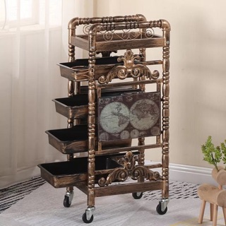 Xe đẩy chuyên dụng baber shop và salon tóc