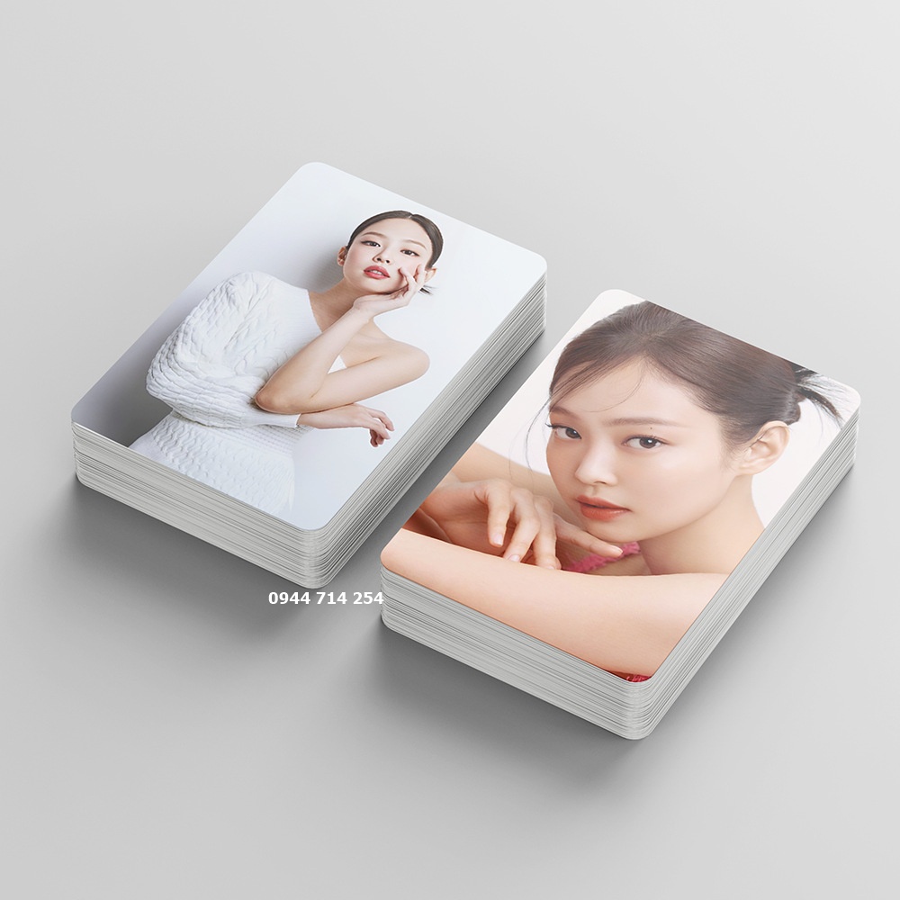 Trọn bộ 55 Card Jennie Blackpink Lomo Jennie Solo 2022