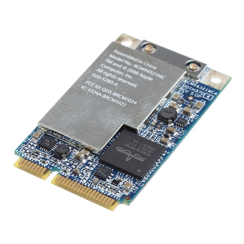 Card Wifi không dây PCI-E 2.4G + 5G 270m cho Apple Macbook bcm94321mc | BigBuy360 - bigbuy360.vn