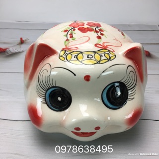Heo đất gốm sứ Bát Tràng