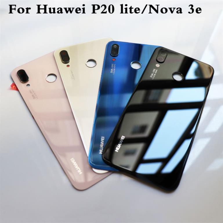 Nắp Lưng Điện Thoại Bằng Kính 3D Thay Thế Chuyên Dụng Cho Huawei P20 Lite/ Nova 3e