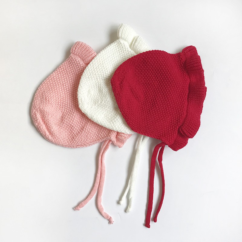 💕 My Baby 💕 Mũ len 1 lớp handmade ấm áp cho bé