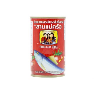 Cá Nục Sốt Cà giảm can KETO hộp 3 Cô Gái Lon 155g