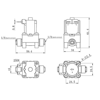 Van Điện Từ 220V 1/4" Chất Lượng Cao