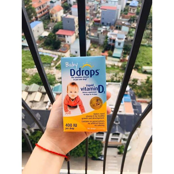 (hộp đựng) D3 drops 90 giọt