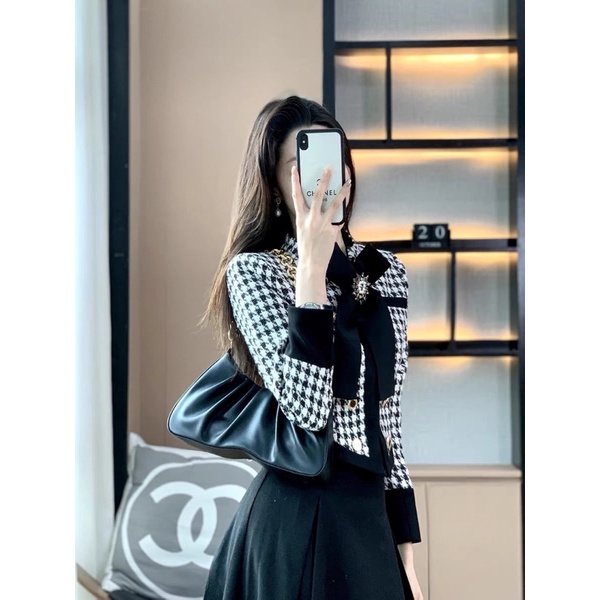 Sét váy dạ tweed