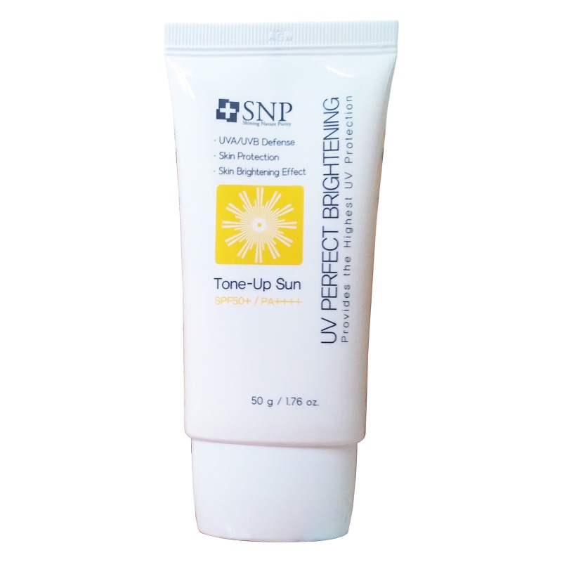 Kem Chống Nắng SNP Có Màu Lên Tone Trắng Da Hàn Quốc SNP UV Perfecting Brightening Tone Up Sun