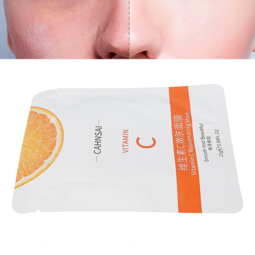 Mặt Nạ Dưỡng Ẩm Làm Sáng Da Vitamin C 25g Neon074 Mặt Nạ Bổ Sung Vitamin Mặt nạ vitamin C