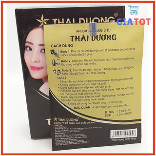 Thuốc Nhuộm Tóc Dược Liệu Thái Dương