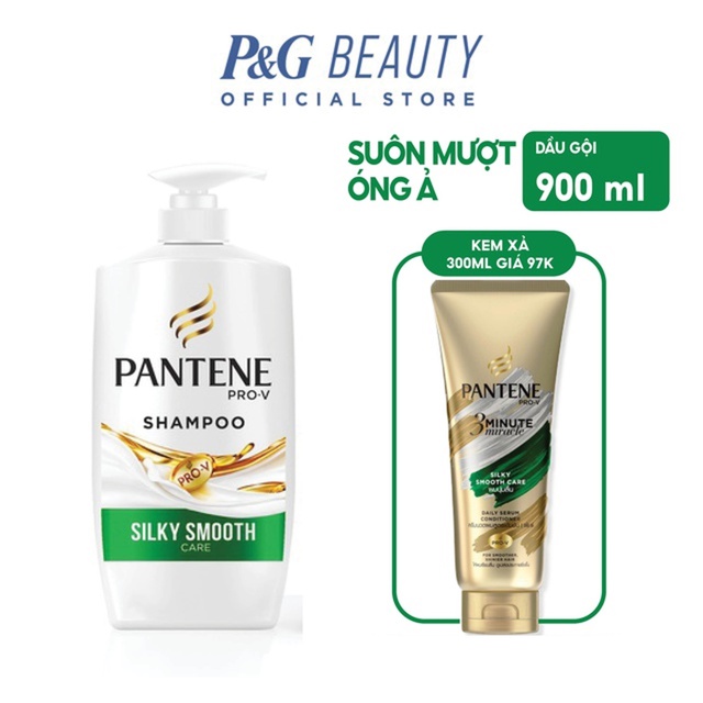 Bộ Dầu gội Pantene 900ML & Kem xả 3 phút diệu kỳ 300ML | BigBuy360 - bigbuy360.vn