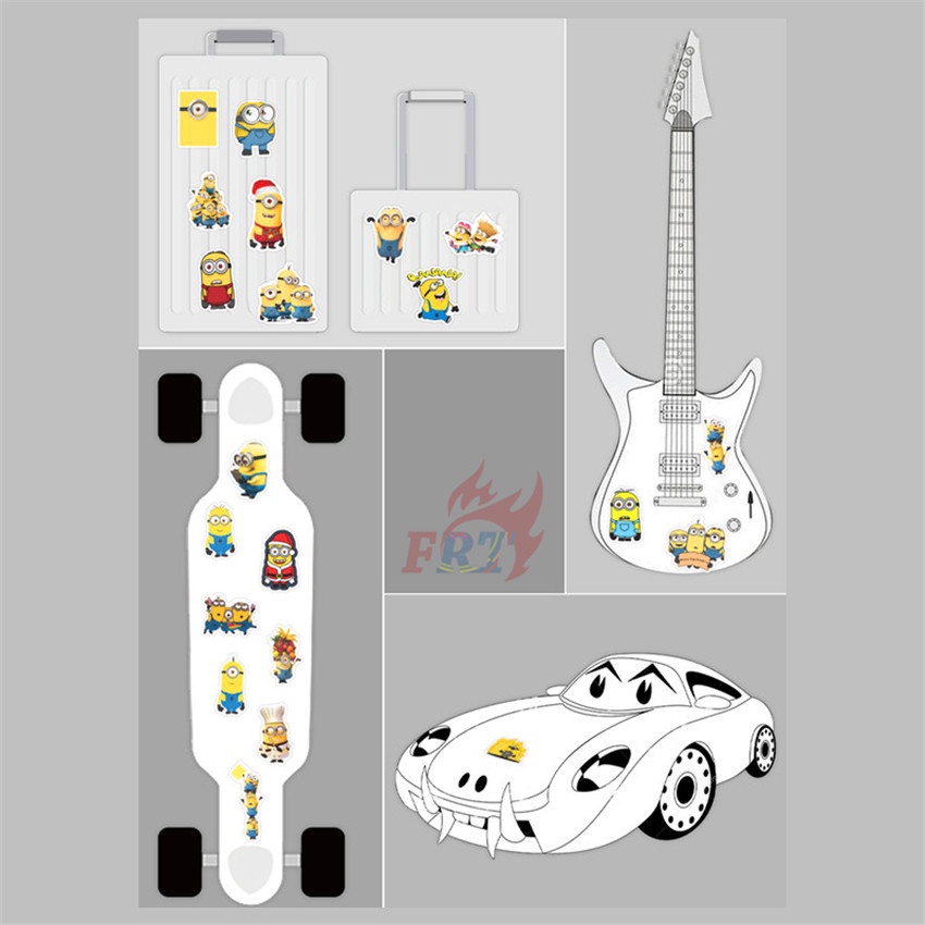 ❉ Minions Series 05 - Despicable Me Stickers ❉ 50Pcs/Set Movie Waterproof Fashion DIY Decals Doodle Stickers