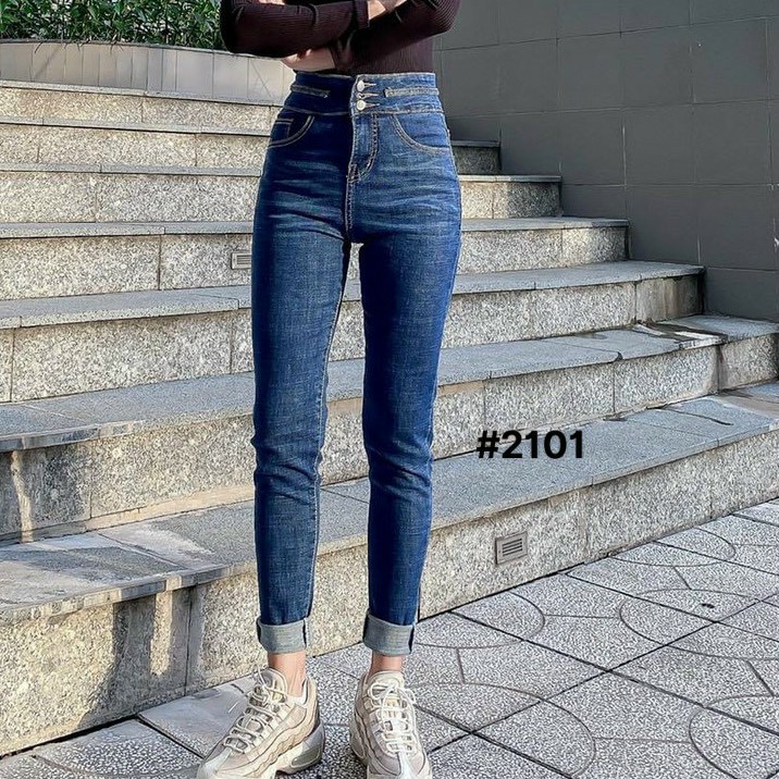 Quần Jeans Nữ VNXK Bigsize Body Co Giãn Size Nhỏ Đến 35 Ms 2101