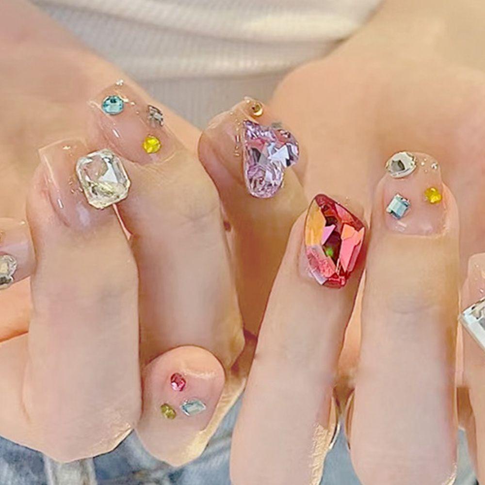 Hạt Charm Bản Đồ Đại Dương Phẳng Trang Trí Móng Tay|Phụ Kiện Trang Trí Móng Tay Nghệ Thuật