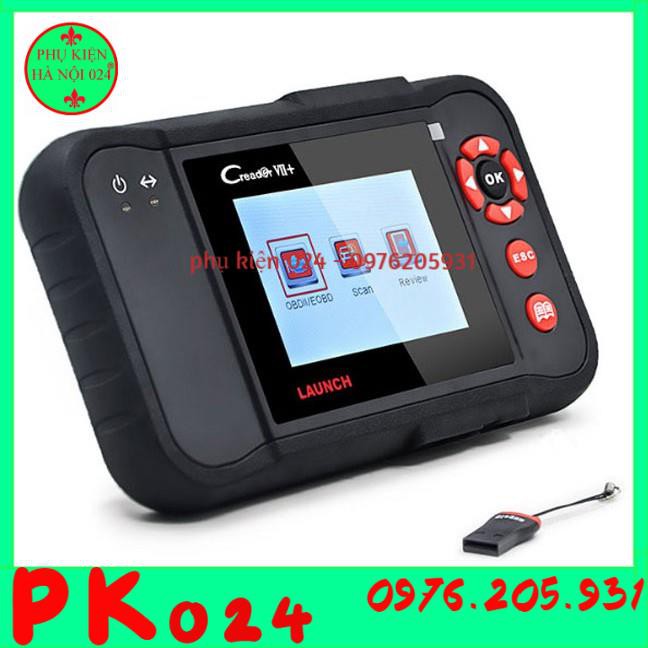Bộ Thiết Bị Đọc Lỗi Ô Tô X431 Creader VII + CRP123 Đọc Thẻ Mã 7 Thế Hệ