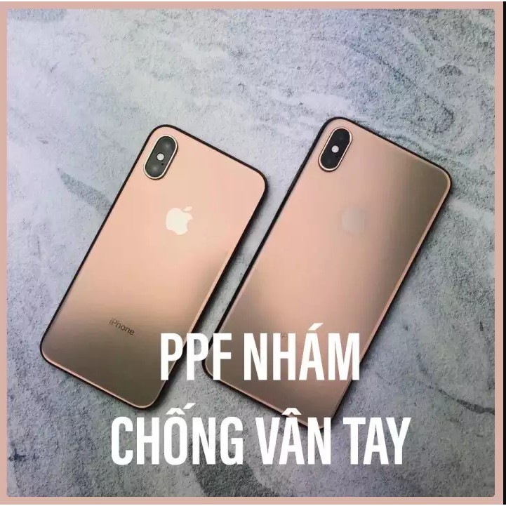 Miếng Dán Lưng PPF Iphone 12/12PRO/12Mini/12PROMAX nhám Full Máy