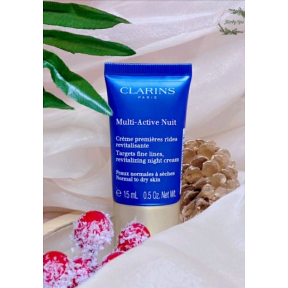 Kem Dưỡng Da Ban Đêm Clarins Multi-Active Targets Revitalizing Night Cream 15ml