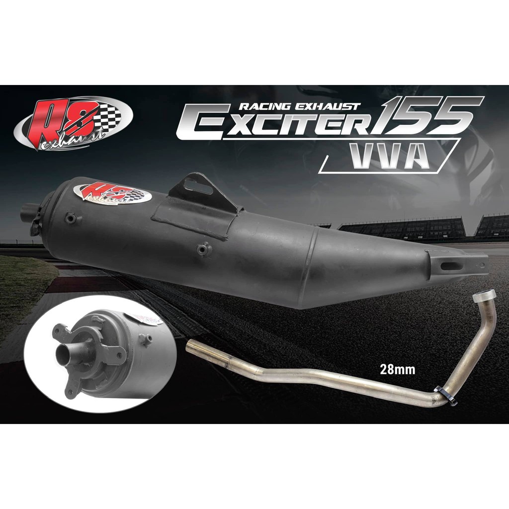 BÔ TĂNG PÔ GIẢ ZIN R8 RACING EXCIET155 / Y16ZR VVA ( PITTON 57MM 62MM)