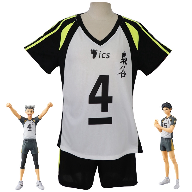 Đồng Phục Bóng Chuyền Phong Cách Anime Haikyuu