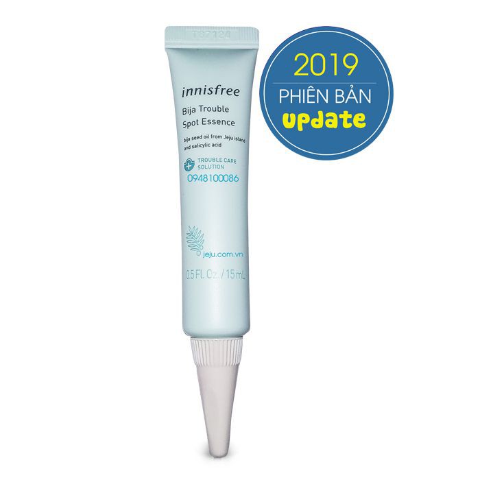 GEL GIẢM MỤN INNISFREE BIJA TROUBLE SPOT ESSENCE 15ML CHÍNH HÃNG - 5702