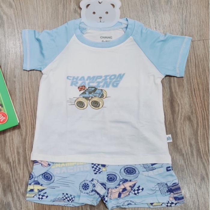 CHAANG cộc tay cho bé chaang chất cotton, quần đùi  hè cực mát, đồ bộ mẫu mới cho bé 6-36 tháng