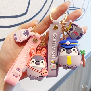 Móc Khóa Hình Chim Cánh Cụt Dễ Thương
