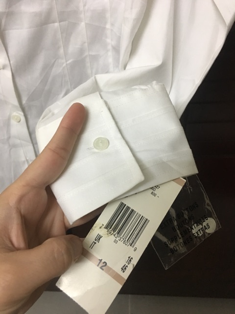 Sơmi trắng nữ hàng auth