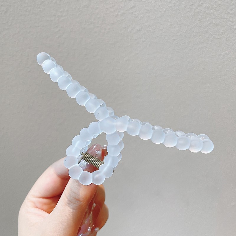Kẹp Tóc Trong Suốt Xinh Xắn Phong Cách Hàn Quốc