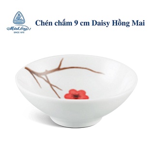 Chén đựng nước chấm hồng mai sứ Minh Long - chén đựng nước chấm sứ Minh Long