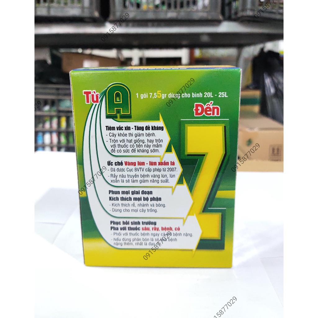 COMCAT AZ 150WP gói 7,55g  - KÍCH THÍCH SINH TRƯỞNG, RA RỄ CỰC MẠNH