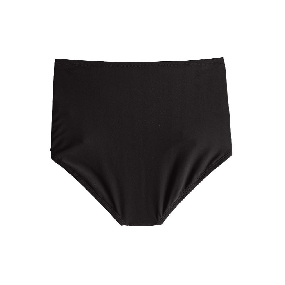 Quần bơi nữ BOLD BIKINI lưng cao màu đen | BigBuy360 - bigbuy360.vn