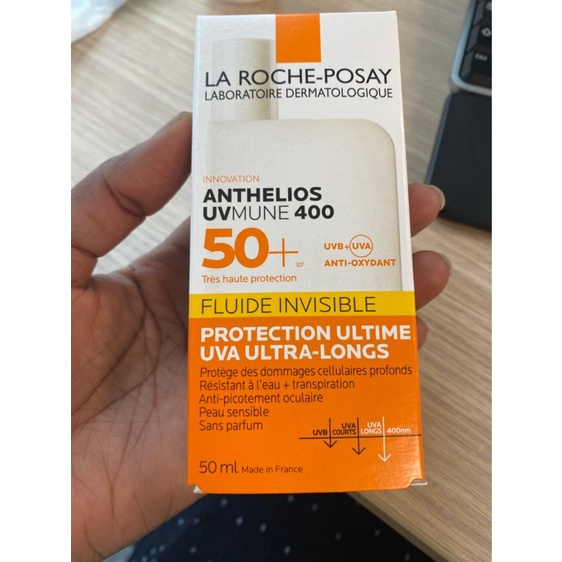 Kem chống nắng La Roche-Posay Anthelios Fluide Invisible Uvmune 400 SPF50+