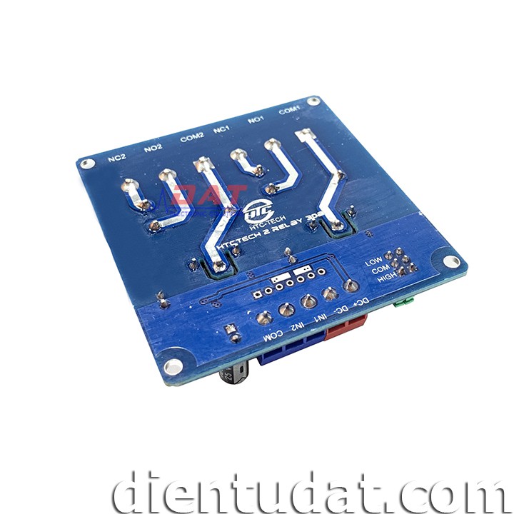 Module 2 Relay 30A - 12V Kích High/Low HTC