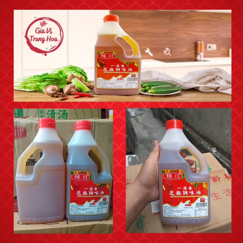 Dầu mè 750ml hãng JinChuan chuẩn vị Trung Hoa