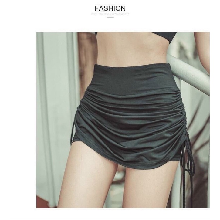 Quần lẻ váy rút dây