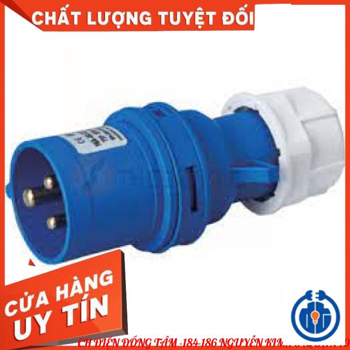 MPN-013-Phích cắm Công Nghiệp 3P 16A MPE-IP44