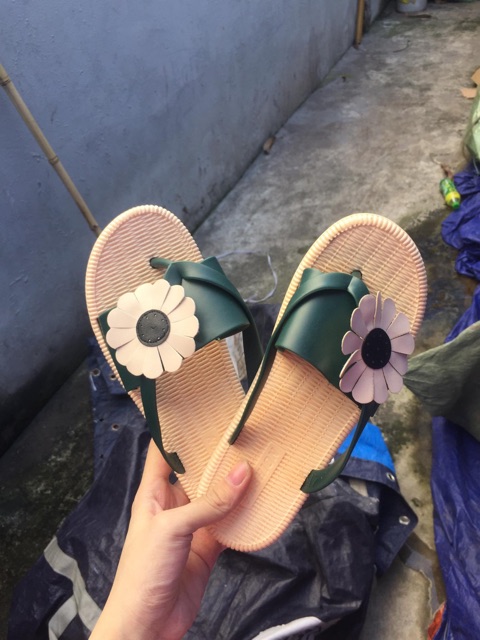 ( VIDEO + Ảnh Thật ) DÉP XỎ NGÓN GIẢ CÓI HOA HƯỚNG DƯƠNG GIÁ SIÊU RẺ | BigBuy360 - bigbuy360.vn