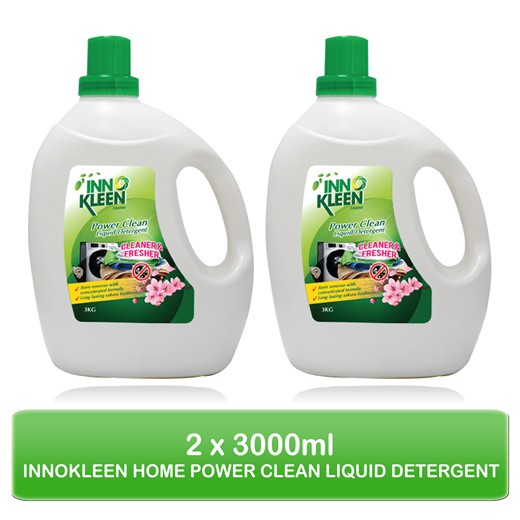 [Tặng Quà] Combo 2 chai Nước giặt xả 2 trong 1 trắng sáng, giữ bền màu và sạch khuẩn INNOKLEEN 3 lít