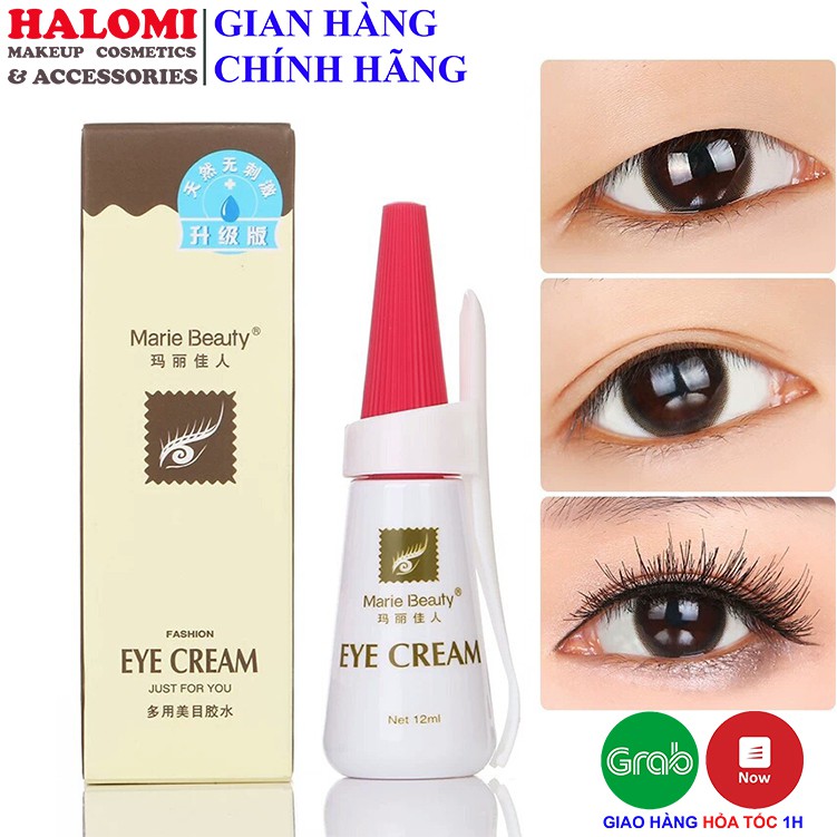 Keo dán mi EYE CREAM siêu dính chính hãng màu trong suốt tránh lộ chuyên dụng cho tất cả các loại mi mắt