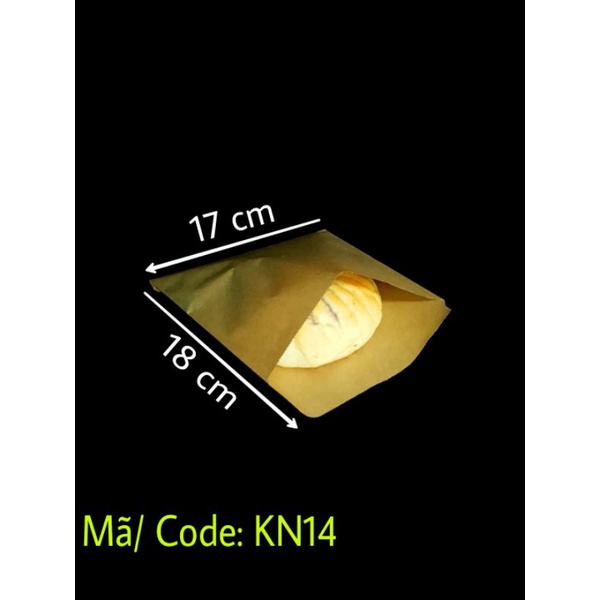Combo 500 túi giấy thức ăn nhanh