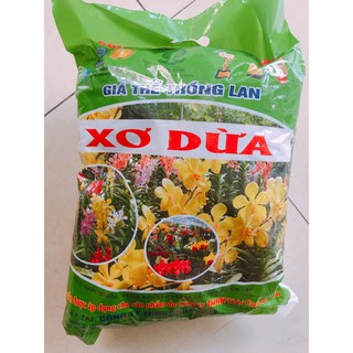 Xơ dừa miếng trồng lan