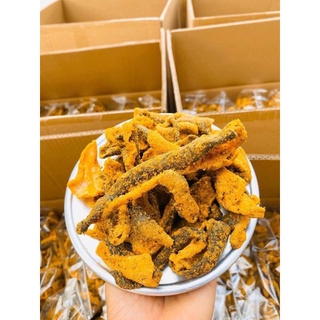 [Now ship] Da cá trứng muối_Đồ ăn vặt _Singapo_Hủ pet 200g